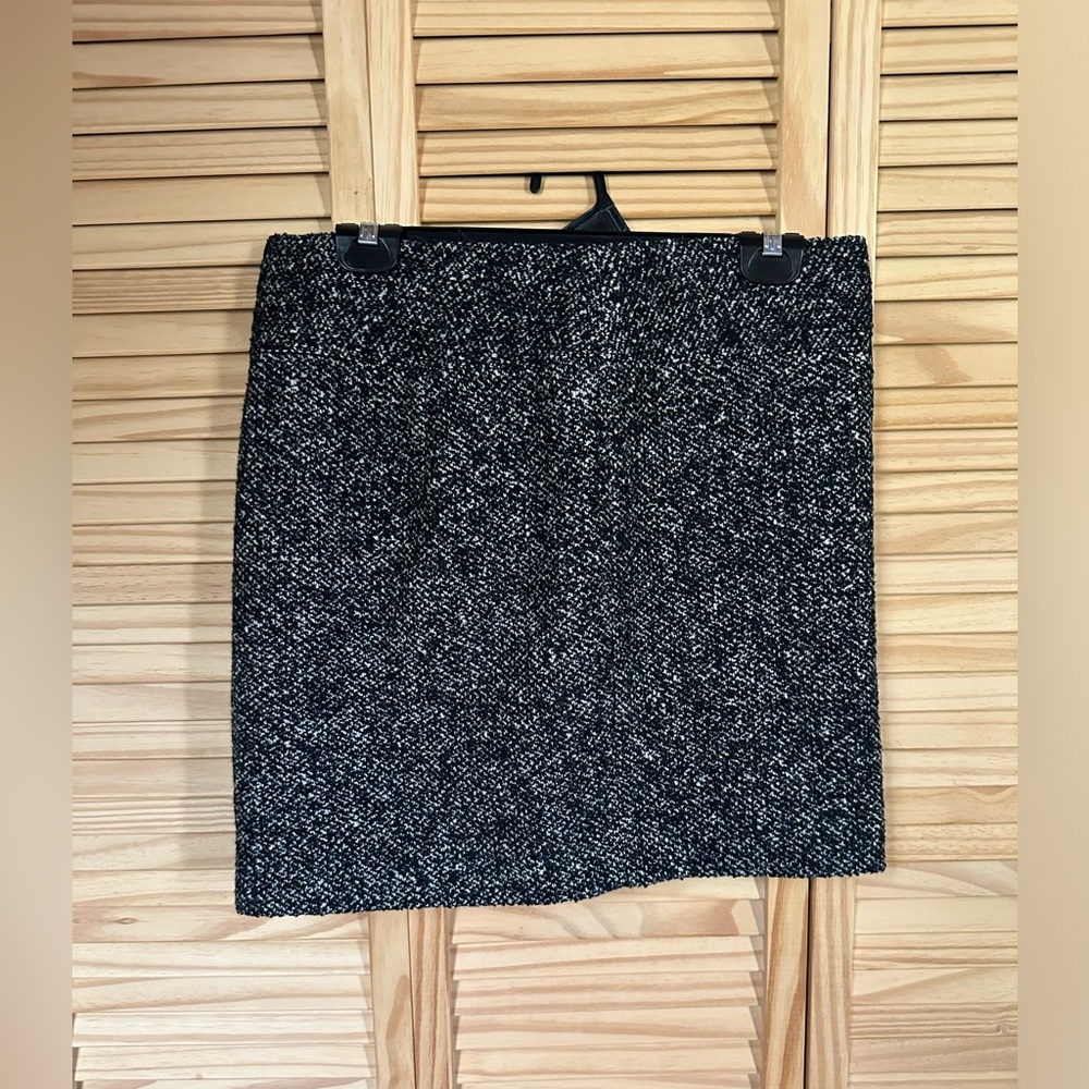 Vintage Calvin Klein tweed pencil mini skirt